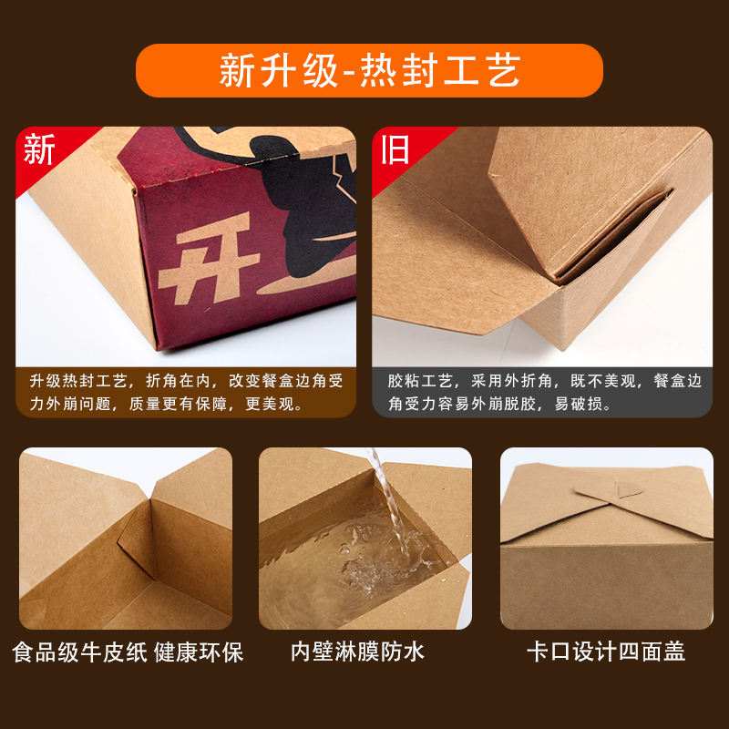 定做外賣快餐盒的種類有哪些？